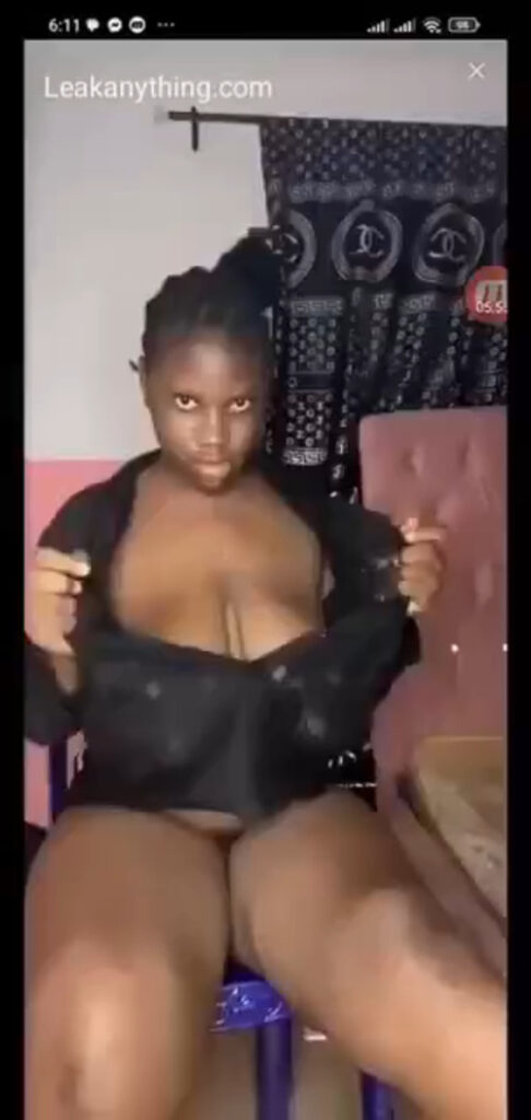 Nigerian Bitch Show Big Boobs on Bigo Live